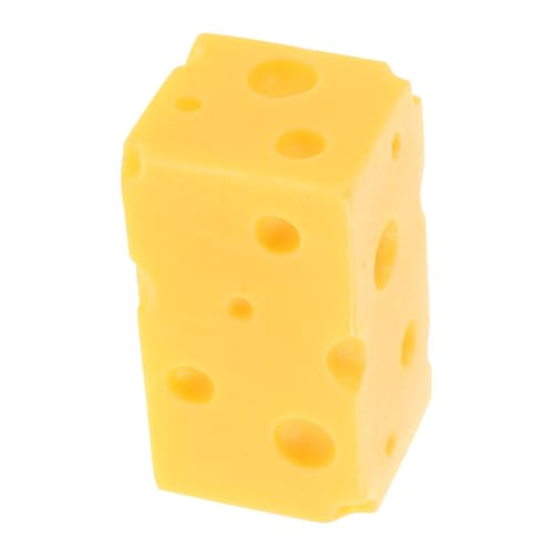 BESTonZON Dekoratives Käsemodell Realistisches Fake Cheese für Küchen Dekoration Künstliches Käse Ornament für Fotografie Lebensnaher Käse für Ausstellungs Dekoration und Simulation BESTonZON Dekoratives Käsemodell Realistisches Fake Cheese für Küchen Dekoration Künstliches Käse Ornament für Fotografie Lebensnaher Käse für Ausstellungs Dekoration und Simulation von BESTonZON