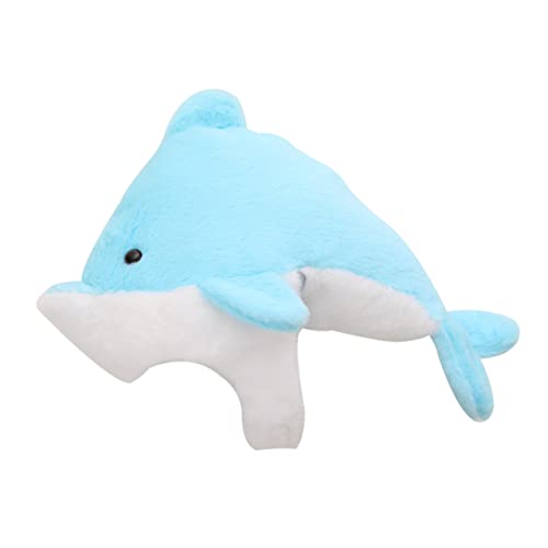 BESTonZON Delphin-Hut Kuhhut Delphin Kostüm Delphin-Stirnband Tierhüte Kappe kinderkostüme fashing costume Tierkopfmütze Partykostüm Hut Kopfbedeckung für die Party Plüsch Sky-blue von BESTonZON