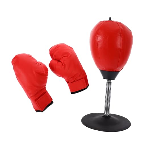 BESTonZON Desktop Boxspiel Zubehör Mit Boxsack Punchingball Und Boxhandschuhen Für Männer Heimtrainingsball Zum Boxen Für Fitness Und Reaktionsübungen BESTonZON Desktop Boxspiel Zubehör Mit Boxsack Punchingball Und Boxhandschuhen Für Männer Heimtrainingsball Zum Boxen Für Fitness Und Reaktionsübungen von BESTonZON