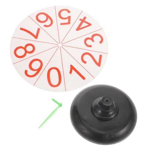 BESTonZON Preisrad Mehrzweck-drehteller Lernspielzeug Buchstaben En Für Den Unterricht Oder Veranstaltungen Zufällige Farbe von BESTonZON
