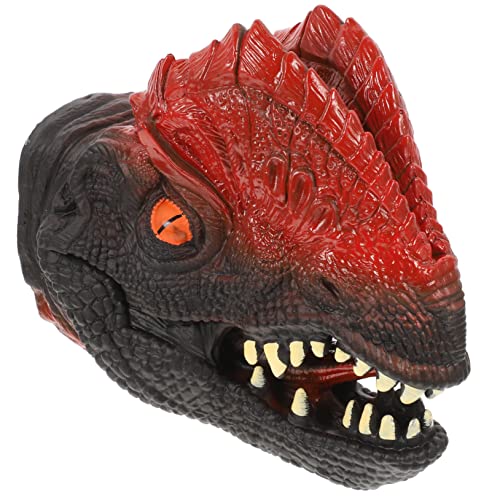 BESTonZON Dinosaurier Handpuppe Puppenspielzeug Für Kleinkinder Kinderspielzeug Die Marionetten Interaktives Handpuppe Handpuppe Handspielzeug Handpuppe Weiches Gummi von BESTonZON