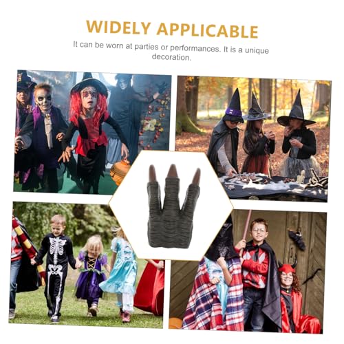 BESTonZON Dinosaurier Pfotenhandschuh Realistische Krallen für Jungen Mädchen Party Cosplay Kostüm Zubehör Umweltfreundlich Sicher von BESTonZON
