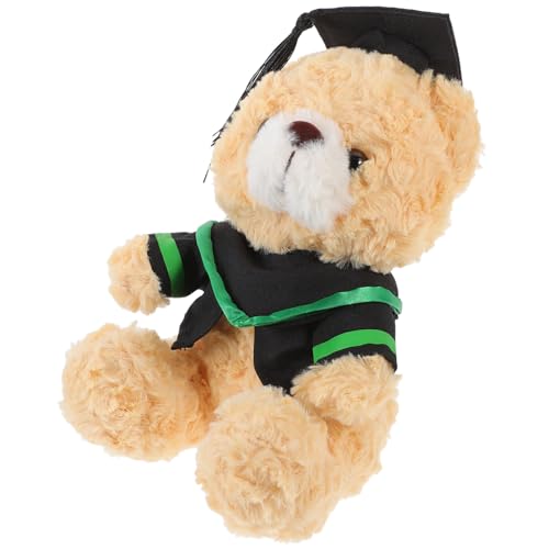 BESTonZON Dr. Bärenpuppe Abschlussbären Plüschbärenpuppe Abschluss Plüschbär Abschlussbär- Abschluss Stofftiere Plüschbär Kleine Bärenpuppe Pp Baumwolle von BESTonZON