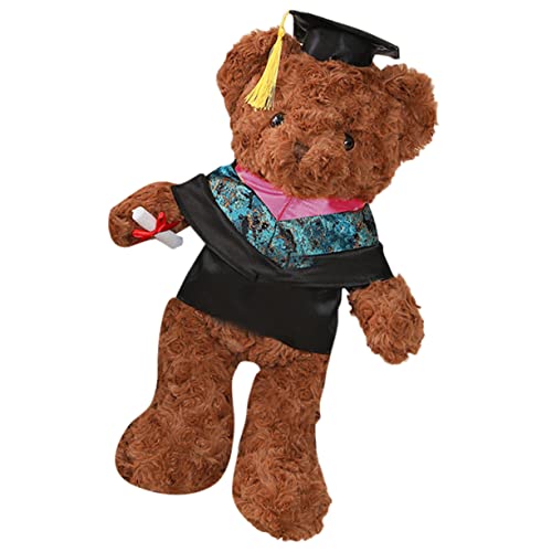 BESTonZON Glückwunsch-bär Im Abschlusskleid Plüschbär-Spielzeug Für Die Klasse Von 2023 von BESTonZON
