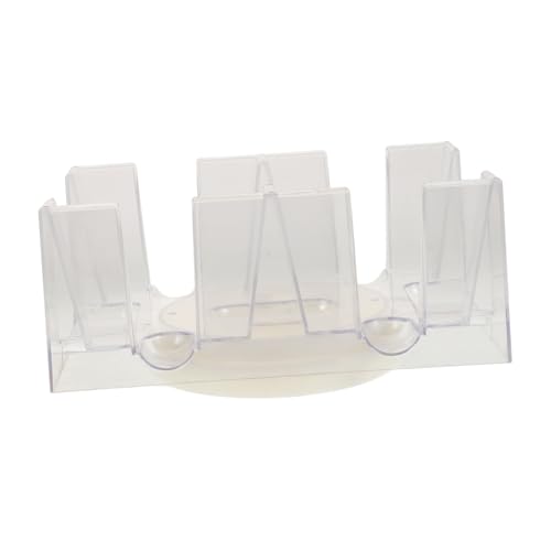 BESTonZON Drehbarer Poker Kartenhalter mit Rotation Spielkartenständer für Kartendecks Leichter und Kompakter Kartenhalter für Zuhause und Spieltisch BESTonZON Drehbarer Poker Kartenhalter mit Rotation Spielkartenständer für Kartendecks Leichter und Kompakter Kartenhalter für Zuhause und Spieltisch von BESTonZON