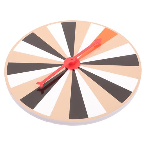 BESTonZON Drehbares Spielrad Rotierendes Partyspielrad für Party Karnevalsspiel Raffle Vielseitiges Preisrad für Kindergeburtstag und Feierlichkeiten mit Stabilem Material und Auffälligem von BESTonZON