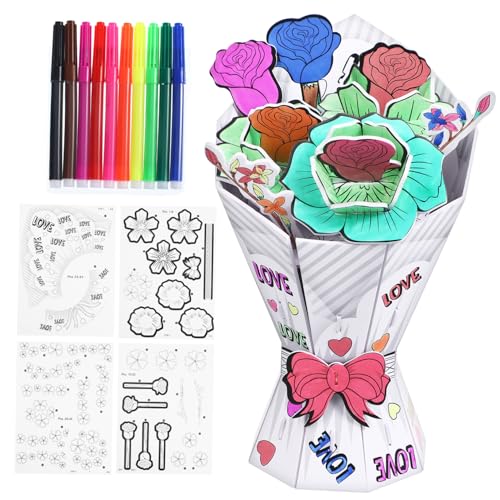 BESTonZON Dreidimensionales Papierpuzzle Minis Puppenhaus Kreuzworträtsel Bücher Für Erwachsene Blumenornament 3D Puzzles Für Erwachsene Schwierige Denkspiele Kinderspielzeug BESTonZON Dreidimensionales Papierpuzzle Minis Puppenhaus Kreuzworträtsel Bücher Für Erwachsene Blumenornament 3D Puzzles Für Erwachsene Schwierige Denkspiele Kinderspielzeug von BESTonZON