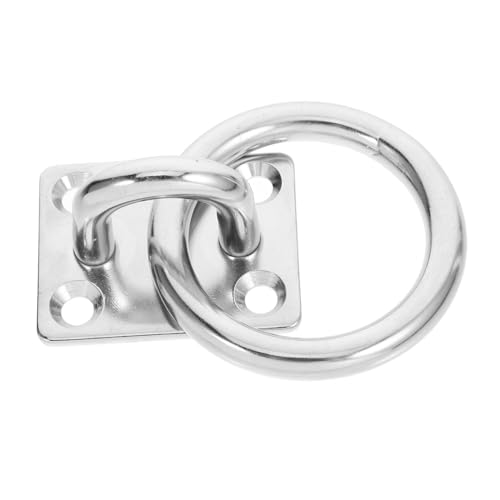 BESTonZON Edelstahl Deckenhaken Schwerlast Pad Eye Befestigung Hängematte Schaukel Ring Wand Deckenmontage Langlebig Korrosionsbeständig für Indoor Outdoor Nutzung BESTonZON Edelstahl Deckenhaken Schwerlast Pad Eye Befestigung Hängematte Schaukel Ring Wand Deckenmontage Langlebig Korrosionsbeständig für Indoor Outdoor Nutzung von BESTonZON