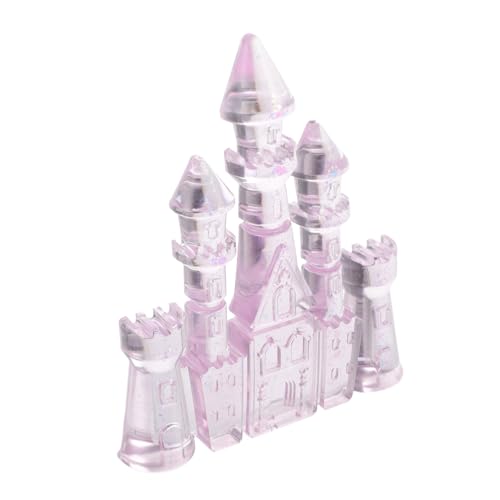 BESTonZON Edelsteinschloss- Mädchen-kinderspielzeug Schloss Silikonform Silikonhäuser Mädchenspielzeug Hausform Aus Harz Mädchen Schloss Für Mädchen Sandburg Rosa Plastik BESTonZON Edelsteinschloss- Mädchen-kinderspielzeug Schloss Silikonform Silikonhäuser Mädchenspielzeug Hausform Aus Harz Mädchen Schloss Für Mädchen Sandburg Rosa Plastik von BESTonZON