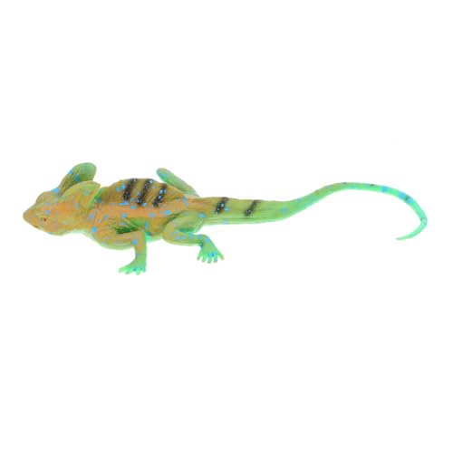 BESTonZON Eidechsenmodell Realistisches Reptilien Design Simulation Eidechsenfigur Für Kognitives Lernspielzeug Weiches Material von BESTonZON