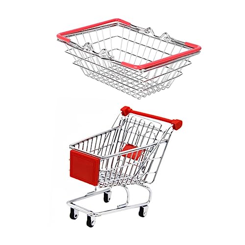 BESTonZON Einkaufswagen Einkaufskorb für Rollenspielzeug für Jungen und Mädchen für Kreative und Fantasievolle Spiele Vielseitig Einsetzbar Wohnzimmer Kinderzimmer und Mehr BESTonZON Einkaufswagen Einkaufskorb für Rollenspielzeug für Jungen und Mädchen für Kreative und Fantasievolle Spiele Vielseitig Einsetzbar Wohnzimmer Kinderzimmer und Mehr von BESTonZON