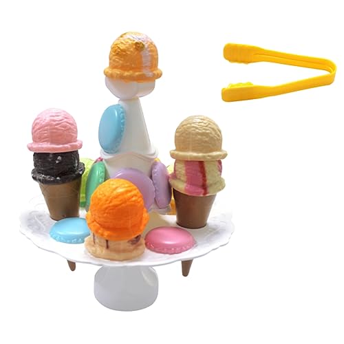 BESTonZON Eisdielen Set Stapelbares Eiscreme Türmchen Für Kreatives Rollenspiel Lernspielzeug Für Jungen Und ädchen Ideales Für Kindergeburtstage Und Spielnachmittage BESTonZON Eisdielen Set Stapelbares Eiscreme Türmchen Für Kreatives Rollenspiel Lernspielzeug Für Jungen Und ädchen Ideales Für Kindergeburtstage Und Spielnachmittage von BESTonZON