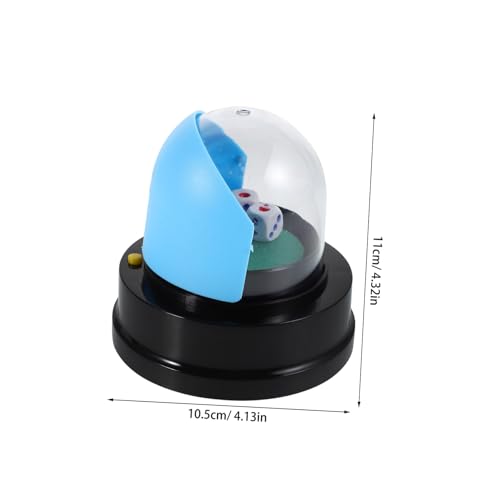 BESTonZON Elektrischer Würfelbecher Automatischer Würfel Shaker für Bar Ktv Partyspiel Multifunktionaler Würfelroller Tischspiel Zubehör Blau Modernes Design BESTonZON Elektrischer Würfelbecher Automatischer Würfel Shaker für Bar Ktv Partyspiel Multifunktionaler Würfelroller Tischspiel Zubehör Blau Modernes Design von BESTonZON