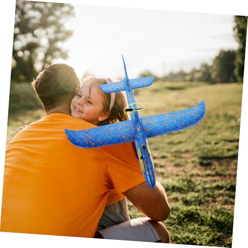 BESTonZON Elektrisches Handwurf Flugzeug aus Leichtem Schaum Wiederaufladbares DIY modellflugzeug Robust und Flexibel für Outdoor Spiel im Park Strand Camping Party und Familie Geeignet BESTonZON Elektrisches Handwurf Flugzeug aus Leichtem Schaum Wiederaufladbares DIY modellflugzeug Robust und Flexibel für Outdoor Spiel im Park Strand Camping Party und Familie Geeignet von BESTonZON