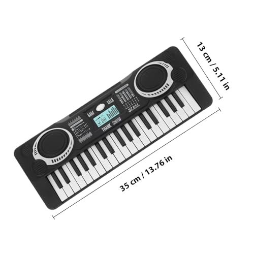 BESTonZON Elektronisches Kinderklavier Tasten Mehrfunktional Pädagogisches aus Leicht Tragbar Sicher für Kleinkinder Geschenkidee Geburtstag Weihnachten Zufällige Farbe Zufällige Farbe BESTonZON Elektronisches Kinderklavier Tasten Mehrfunktional Pädagogisches aus Leicht Tragbar Sicher für Kleinkinder Geschenkidee Geburtstag Weihnachten Zufällige Farbe Zufällige Farbe von BESTonZON