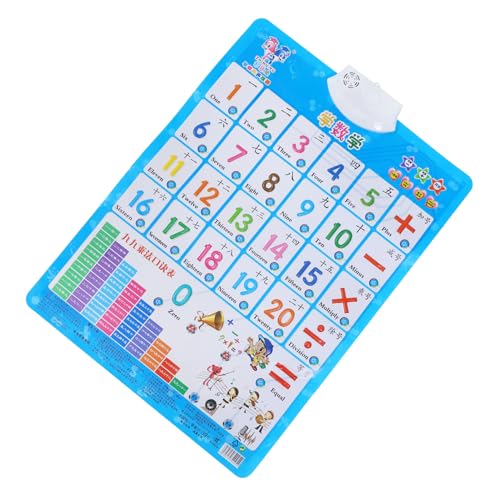 BESTonZON Elektronisches Lernplakat mit Sound für Kleinkinder Material Sprachförderndes Vorschulspielzeug zur Spielerischen und Wortschatzerweiterung im Kinderzimmer BESTonZON Elektronisches Lernplakat mit Sound für Kleinkinder Material Sprachförderndes Vorschulspielzeug zur Spielerischen und Wortschatzerweiterung im Kinderzimmer von BESTonZON