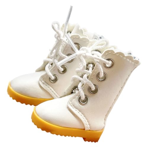 BESTonZON Fingerschuhe Stiefel Figur für Puppen Puppenhaus Mini Stiefel Zum Spielen Sammeln von BESTonZON