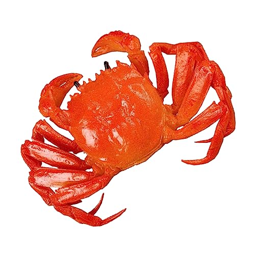 BESTonZON Entzückende Künstliche Krabbe Simulation Seekrabbe Pädagogisches Kinderspielzeug Seekrabben-Modell Parteimodell Simuliertes Krabben-kinderspielzeug Pädagogische Krabbe PVC Rot BESTonZON Entzückende Künstliche Krabbe Simulation Seekrabbe Pädagogisches Kinderspielzeug Seekrabben-Modell Parteimodell Simuliertes Krabben-kinderspielzeug Pädagogische Krabbe PVC Rot von BESTonZON