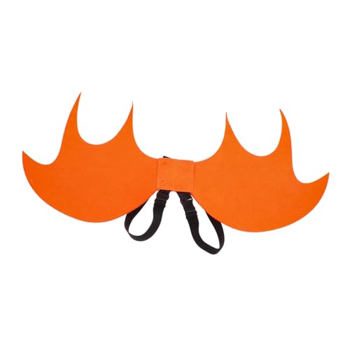 BESTonZON Eva Halloween Flügel für Jungen und Mädchen für Rollenspiele und Partys Jahre Orange Leicht und Komfortabel BESTonZON Eva Halloween Flügel für Jungen und Mädchen für Rollenspiele und Partys Jahre Orange Leicht und Komfortabel von BESTonZON