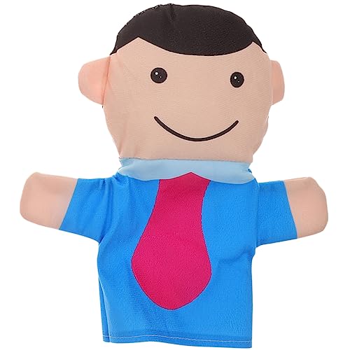 BESTonZON Familie Handpuppe Tierpuppen die Puppenfirma Fingerpuppen Marionette interaktives weinachts kindergar Handpuppen für Kleinkinder Plüschpuppen Stoff von BESTonZON