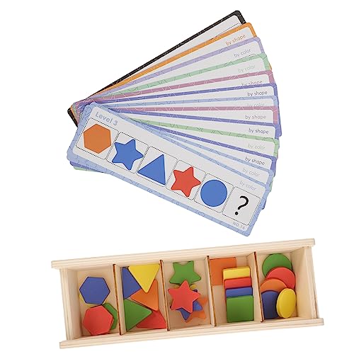 BESTonZON Lustiges Spielzeug Für Jungen Und Mädchen Formsortierspielzeug Aus Holz Pädagogische Formsortierbox Für Kleinkinder Im Alter Von 1–3 Jahren BESTonZON Lustiges Spielzeug Für Jungen Und Mädchen Formsortierspielzeug Aus Holz Pädagogische Formsortierbox Für Kleinkinder Im Alter Von 1–3 Jahren von BESTonZON