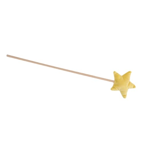 BESTonZON Fee Zauberstab Plüsch erste Mädchen Fee für Stern Fairy Wand mitgebsel Kindergeburtstag holzstäbchen Kostümzubehör Zauberstäbe Feenstab für die Bühne Stoff von BESTonZON