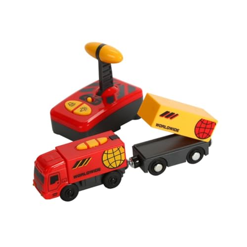BESTonZON Ferngesteuerter Zug Zug ferngesteuertes Zug Farberkennungsspielzeug Erkundungsspielzeug Zugspielzeug für Elektrozug Plastik rot BESTonZON Ferngesteuerter Zug Zug ferngesteuertes Zug Farberkennungsspielzeug Erkundungsspielzeug Zugspielzeug für Elektrozug Plastik rot von BESTonZON