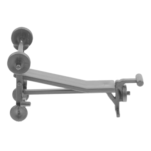 BESTonZON Fitness Für Puppenhäuser Kunststoff Grau Mini Fitnessstudio DIY Puppenhaus Fitness Kollektion Puppenzubehör Puppenhaus Dekorationen BESTonZON Fitness Für Puppenhäuser Kunststoff Grau Mini Fitnessstudio DIY Puppenhaus Fitness Kollektion Puppenzubehör Puppenhaus Dekorationen von BESTonZON