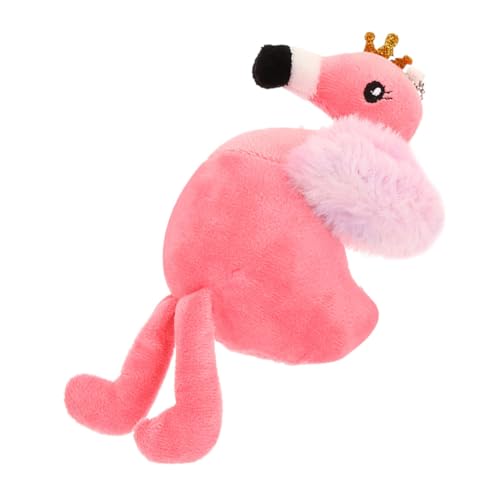 BESTonZON Flamingo-plüschtier Für Kinder Weiches Vogelspielzeug Für Mädchen Mit Einzigartigem Design Simulationstier-puppendekor von BESTonZON