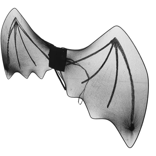 BESTonZON Fledermausflügel Halloween-Fledermaus-Stirnband Fledermauskostüm Haustierkostüme kinderkostüme Halloween kinderkostum Halloween Cosplay verkleiden Kostüm Flügel Polyester Black BESTonZON Fledermausflügel Halloween-Fledermaus-Stirnband Fledermauskostüm Haustierkostüme kinderkostüme Halloween kinderkostum Halloween Cosplay verkleiden Kostüm Flügel Polyester Black von BESTonZON