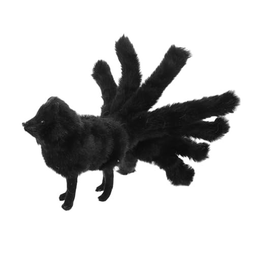 BESTonZON Simulation Plush Toy Realistische Fuchsfigur Als Dekoration Für Sammler Und Tierliebhaber Vielseitig Einsetzbar Als Spielzeug Oder Dekorationsstück Für Zuhause Oder Büro von BESTonZON