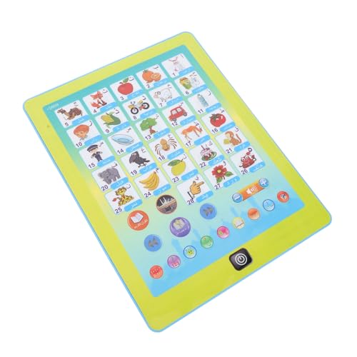 BESTonZON Junge Mädchen Lernen Tablet Mit Touchscreen-oberfläche Arabisch Lernen Für Junge Mädchen Früherziehungsmaschine Mit Interaktiven Lerninhalten Alphabet-lernmaschine Zum Spielen Und von BESTonZON