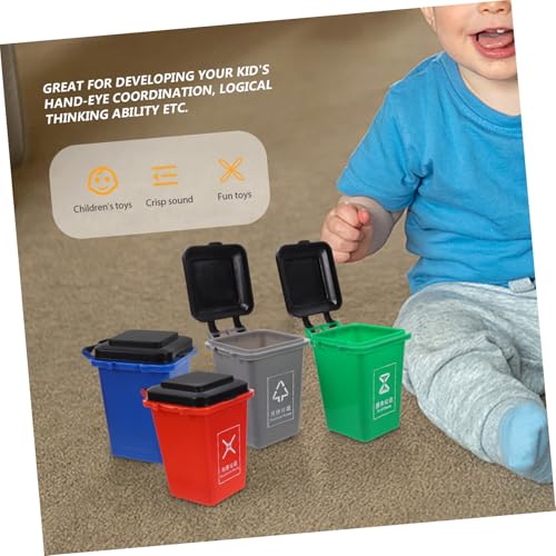 BESTonZON Frühpädagogisches Müllsortierspiel Bunte Kunststoffspielzeuge mit Langlebiger Kindersicherer Verarbeitung Fördert Kognitive Entwicklung und Kreatives BESTonZON Frühpädagogisches Müllsortierspiel Bunte Kunststoffspielzeuge mit Langlebiger Kindersicherer Verarbeitung Fördert Kognitive Entwicklung und Kreatives von BESTonZON