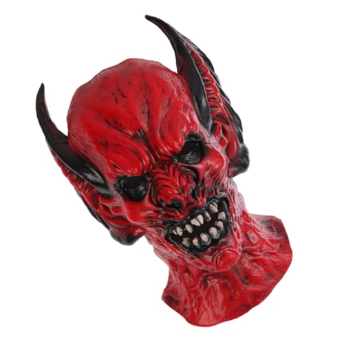 BESTonZON Für Halloween Rave Unheimlich Horror-nonnenkostüm Skelett Halloween-männer Gruselige Halloween-maske Volles Kostüm Gruselige Halloween-kostüme Kostüm Aufblasen Tür Geist Emulsion von BESTonZON