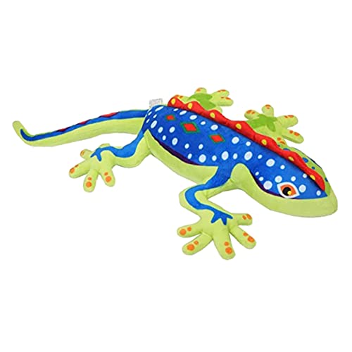 BESTonZON Gecko-eidechsenpuppe Ausgestopfte Für Kleinkinder Plüschfigur Leguan Stofftier Kinderspielzeug Cartoon-eidechsenpuppe Kleinkindbabypuppe Pp Baumwolle von BESTonZON