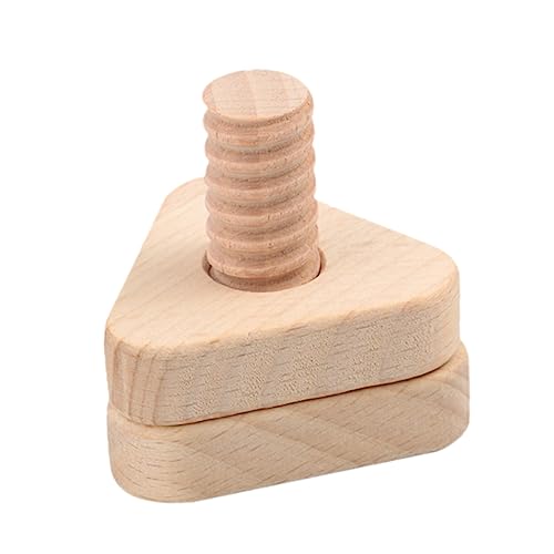 BESTonZON Geometrieanpassungsblöcke holzspielzeug für Kleinkinder kinderspielzeuge Frühpädagogisches pädagogisches Schraubenspielzeug hölzern BESTonZON Geometrieanpassungsblöcke holzspielzeug für Kleinkinder kinderspielzeuge Frühpädagogisches pädagogisches Schraubenspielzeug hölzern von BESTonZON