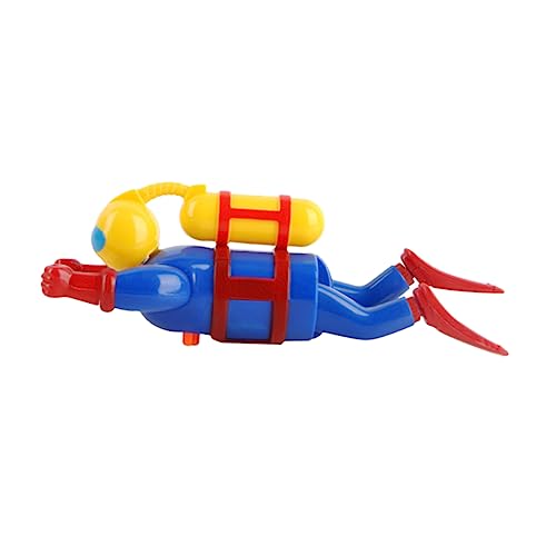 BESTonZON Gewundener Taucher Spielzeugfiguren Badespielzeug Für Im Alter Von 1–3 Jahren Badewanne Wasserspielzeug Badewanne Schwimmbad Badespielzeug Für Taucher Plastik Blue BESTonZON Gewundener Taucher Spielzeugfiguren Badespielzeug Für Im Alter Von 1–3 Jahren Badewanne Wasserspielzeug Badewanne Schwimmbad Badespielzeug Für Taucher Plastik Blue von BESTonZON