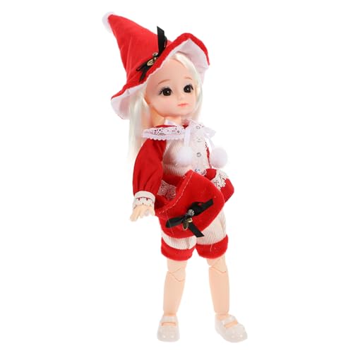 BESTonZON Gliederpuppe Entzückende Mädchen Babypuppe Babyspielzeug Puppe Mit Kleidung Bjd Puppe Bjd Puppe Mit Kleidungszubehör Make Up Bjd Puppe Lebendige Puppe Bjd Süße BESTonZON Gliederpuppe Entzückende Mädchen Babypuppe Babyspielzeug Puppe Mit Kleidung Bjd Puppe Bjd Puppe Mit Kleidungszubehör Make Up Bjd Puppe Lebendige Puppe Bjd Süße von BESTonZON