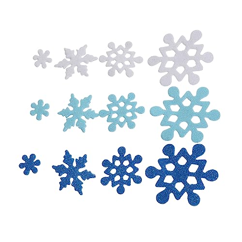 BESTonZON Glitzernde Schneeflocken Aufkleber für Weihnachtsdekoration DIY Handwerksaufkleber für Scrapbooking Wandgestaltung und Partys BESTonZON Glitzernde Schneeflocken Aufkleber für Weihnachtsdekoration DIY Handwerksaufkleber für Scrapbooking Wandgestaltung und Partys von BESTonZON