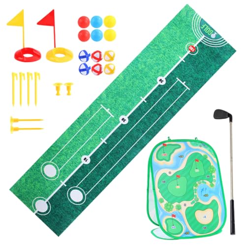BESTonZON Golfspiel Set Outdoor Sportspielzeug Tragbare Golf trainingsmatte für Drinnen und Draußen Robustes Material für Eltern Junge Mädchen aktivitäten und Spielerische der BESTonZON Golfspiel Set Outdoor Sportspielzeug Tragbare Golf trainingsmatte für Drinnen und Draußen Robustes Material für Eltern Junge Mädchen aktivitäten und Spielerische der von BESTonZON