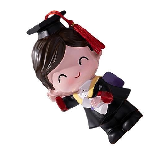 BESTonZON Graduation Cake Topper Lustige Doktorpuppe Torten Deko für Abschlussfeier aus Langlebigem Harz Vielseitig Einsetzbar für Kuchen und Desserttische für Familie und Freunde BESTonZON Graduation Cake Topper Lustige Doktorpuppe Torten Deko für Abschlussfeier aus Langlebigem Harz Vielseitig Einsetzbar für Kuchen und Desserttische für Familie und Freunde von BESTonZON