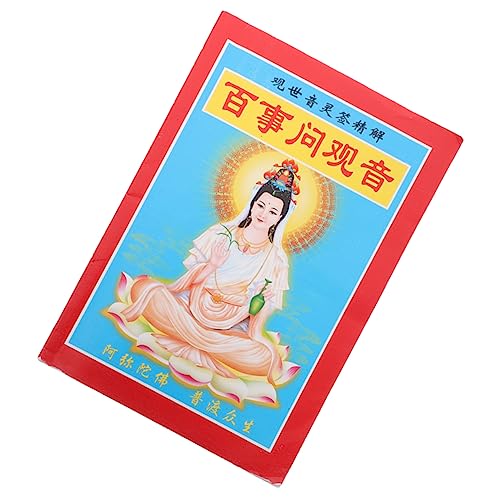 BESTonZON Guanyin Zeichen chinesische glückskekse chinesische Spiele Feng Shui Geld Hexereizubehör erzählen Die Wahrsagungsbuch für buddhistische Tempel Wahrsagerei liefert Papier BESTonZON Guanyin Zeichen chinesische glückskekse chinesische Spiele Feng Shui Geld Hexereizubehör erzählen Die Wahrsagungsbuch für buddhistische Tempel Wahrsagerei liefert Papier von BESTonZON