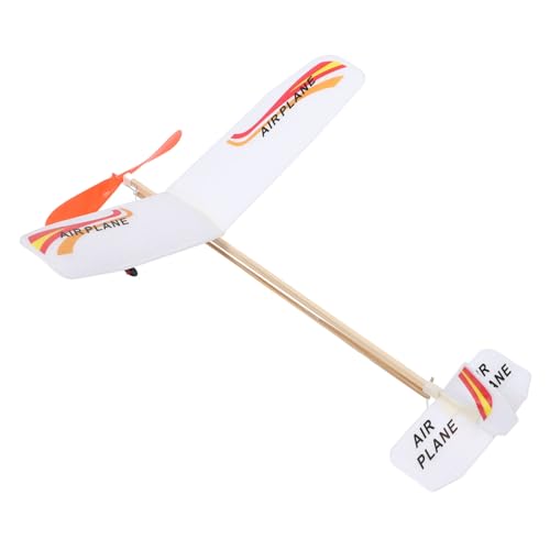 BESTonZON Gummiband Flugzeug Modell Bausatz für Kleines DIY Flugmodell mit Gummimotor Robustes Leichtes Kunststoffmaterial für Drinnen und Draußen Rotes Luftkampfflugzeug für Schüler BESTonZON Gummiband Flugzeug Modell Bausatz für Kleines DIY Flugmodell mit Gummimotor Robustes Leichtes Kunststoffmaterial für Drinnen und Draußen Rotes Luftkampfflugzeug für Schüler von BESTonZON