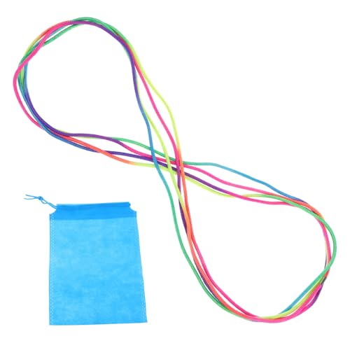 BESTonZON Mehrzweck-springseil-spielzeugset Für Kinder Elastisch Chinesisches Springseil von BESTonZON
