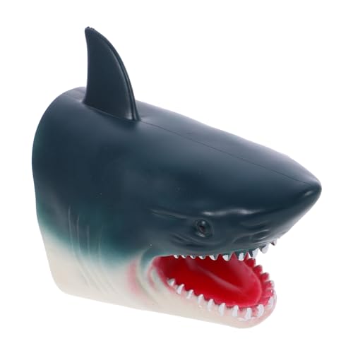 BESTonZON Hai-Marionette Interactive Toys Shark s tiegerkostuem spilzeug Geschichtenerzählende Tierhandpuppen kreative Handpuppe Süße Handpuppe tierische Handpuppe Gummi von BESTonZON