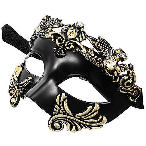 BESTonZON Halbes Halloween-cosplay Im Ägyptischen Stil Römisches Design Ohne Löcher Für Halloween von BESTonZON