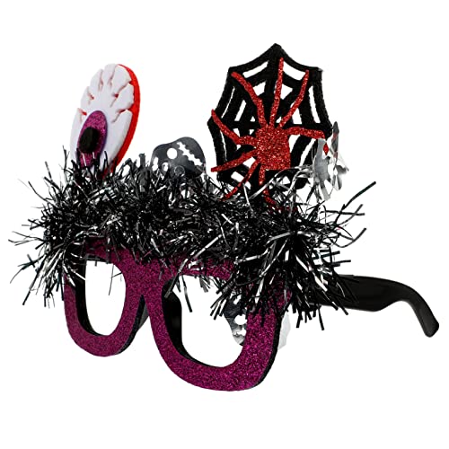 BESTonZON Party Eyeglasses Für Halloween Lustige Leichte Verkleidungsbrille Mit Halloween-motiven Für Mädchen Und Erwachsene Foto-requisiten Für Partys Und Feiern BESTonZON Party Eyeglasses Für Halloween Lustige Leichte Verkleidungsbrille Mit Halloween-motiven Für Mädchen Und Erwachsene Foto-requisiten Für Partys Und Feiern von BESTonZON