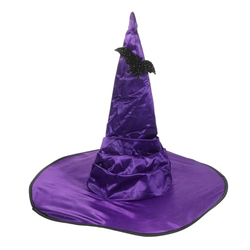 BESTonZON Halloween Cosplay Hexenhut Breite Krempe Hexenkappe Maskerade Cosplay Kostüm Hut BESTonZON Halloween Cosplay Hexenhut Breite Krempe Hexenkappe Maskerade Cosplay Kostüm Hut von BESTonZON