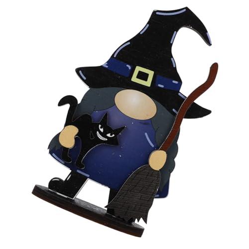 BESTonZON Halloween Dekorationen Halloween Tischschild Halloween Schilder Halloween Tischdekoration Halloween Zwerge Ornamente Aufblasbare Partyartikel Hexendekor Halloween von BESTonZON