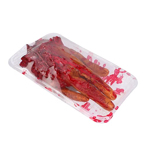 BESTonZON Halloween Gebrochener Finger Brotdose Halloween -skelettdekoration Halloween Gefälschter Finger Halloween-Finger-Requisiten Pu-weichkleber von BESTonZON
